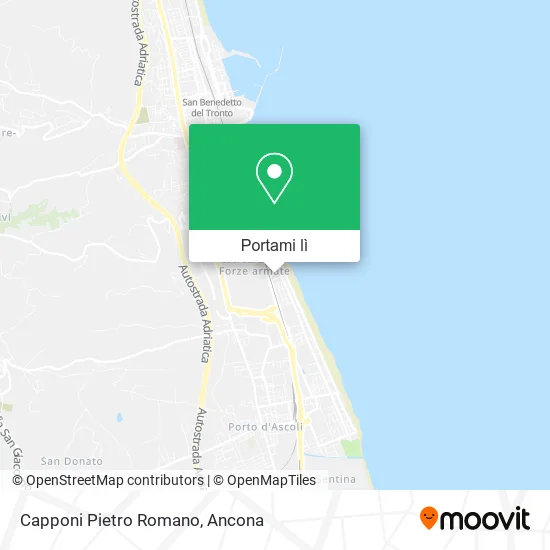 Mappa Capponi Pietro Romano