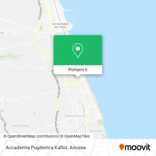 Mappa Accademia Pugilistica Kaflot