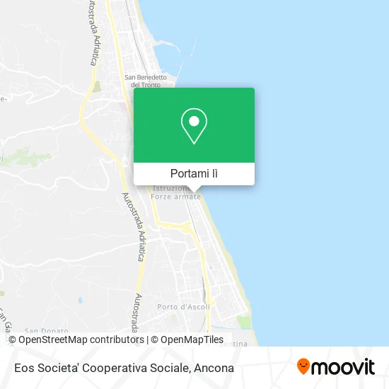 Mappa Eos Societa' Cooperativa Sociale