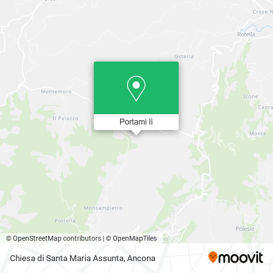 Mappa Chiesa di Santa Maria Assunta