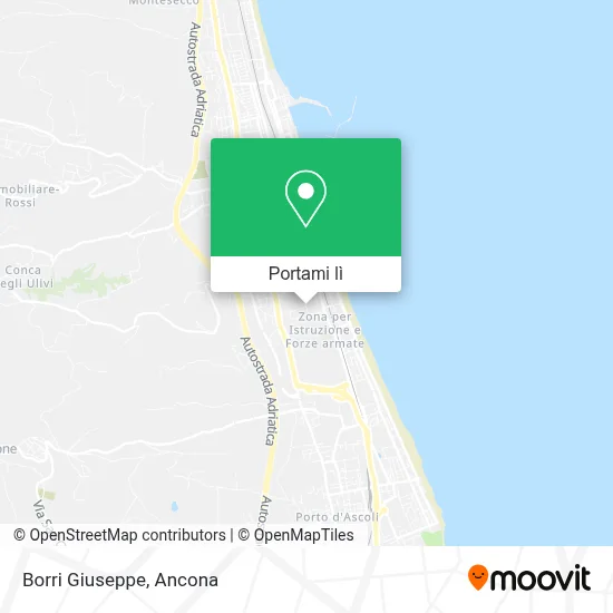 Mappa Borri Giuseppe