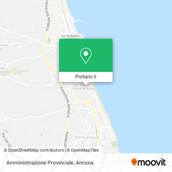 Mappa Amministrazione Provinciale
