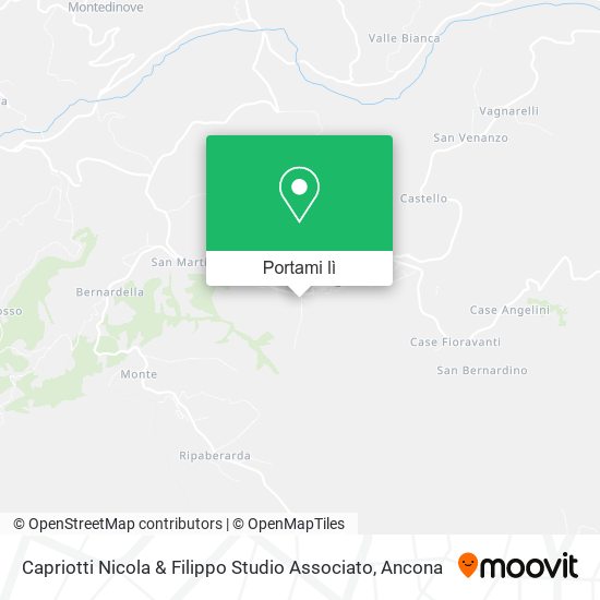 Mappa Capriotti Nicola & Filippo Studio Associato