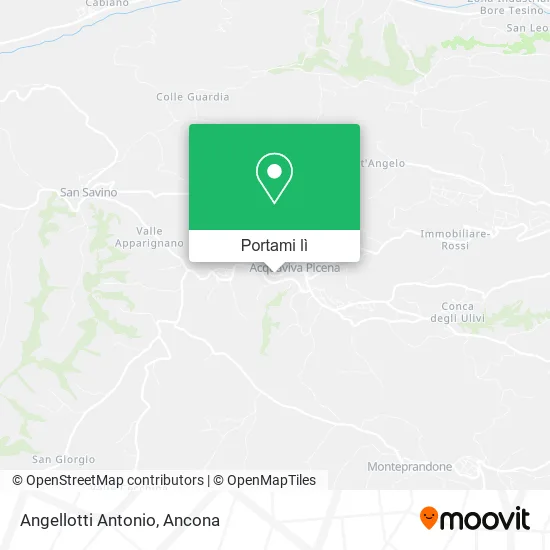 Mappa Angellotti Antonio