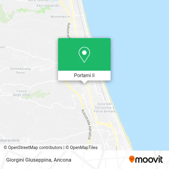 Mappa Giorgini Giuseppina