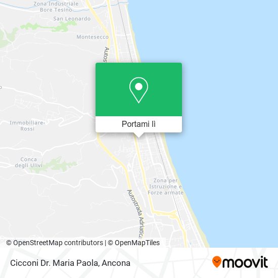 Mappa Cicconi Dr. Maria Paola
