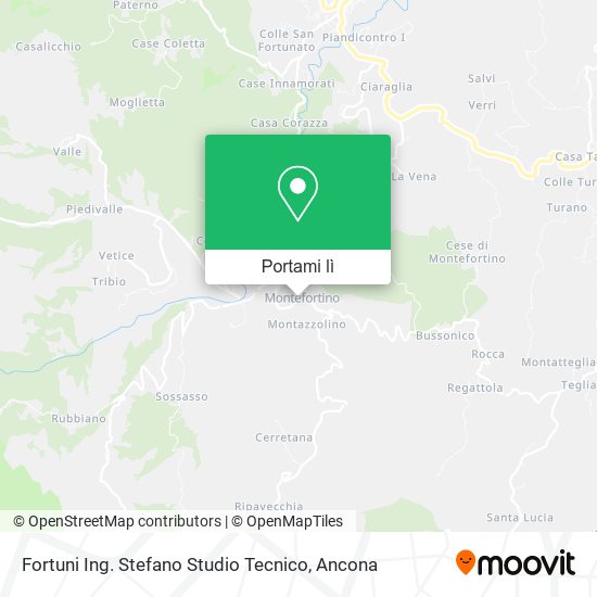 Mappa Fortuni Ing. Stefano Studio Tecnico