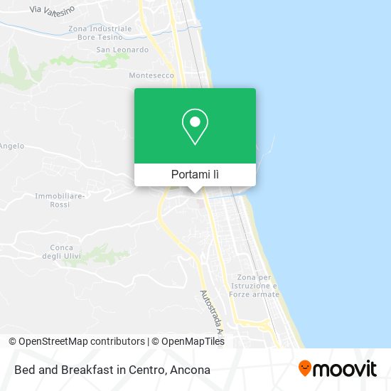 Mappa Bed and Breakfast in Centro