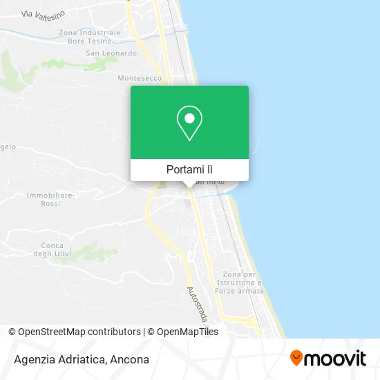 Mappa Agenzia Adriatica