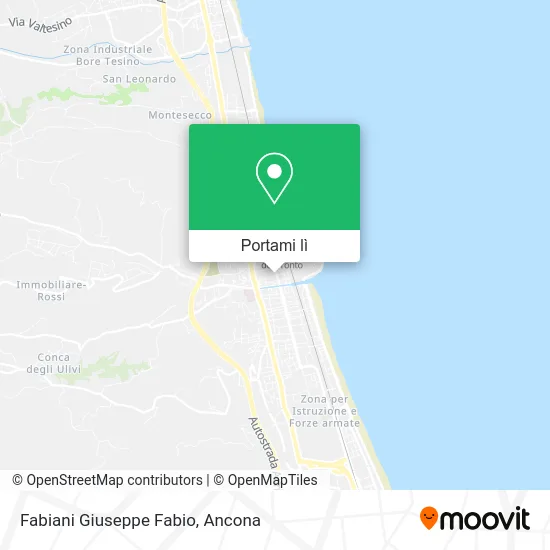 Mappa Fabiani Giuseppe Fabio