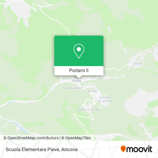 Mappa Scuola Elementare Pieve