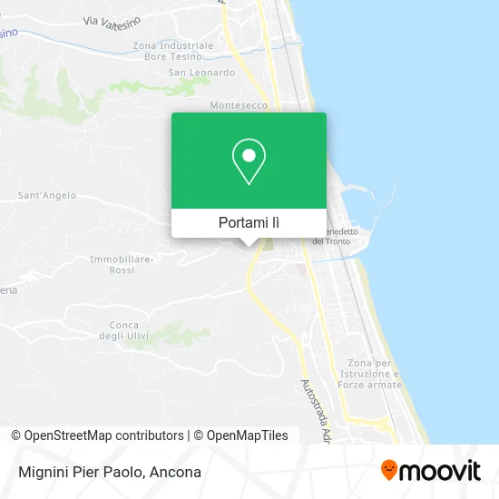 Mappa Mignini Pier Paolo