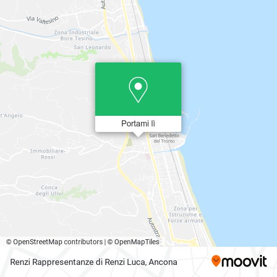 Mappa Renzi Rappresentanze di Renzi Luca
