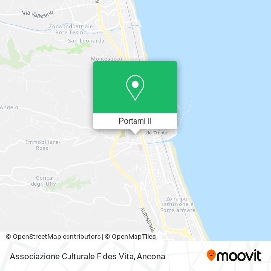 Mappa Associazione Culturale Fides Vita
