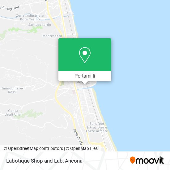 Mappa Labotique Shop and Lab