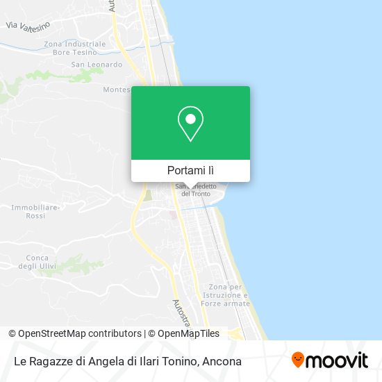 Mappa Le Ragazze di Angela di Ilari Tonino