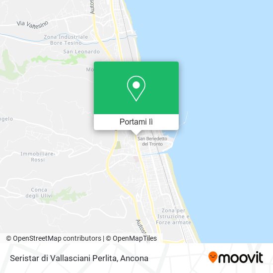 Mappa Seristar di Vallasciani Perlita