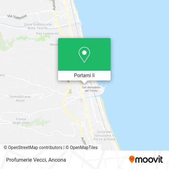 Mappa Profumerie Vecci