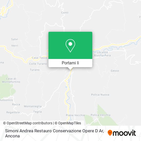 Mappa Simoni Andrea Restauro Conservazione Opere D Ar