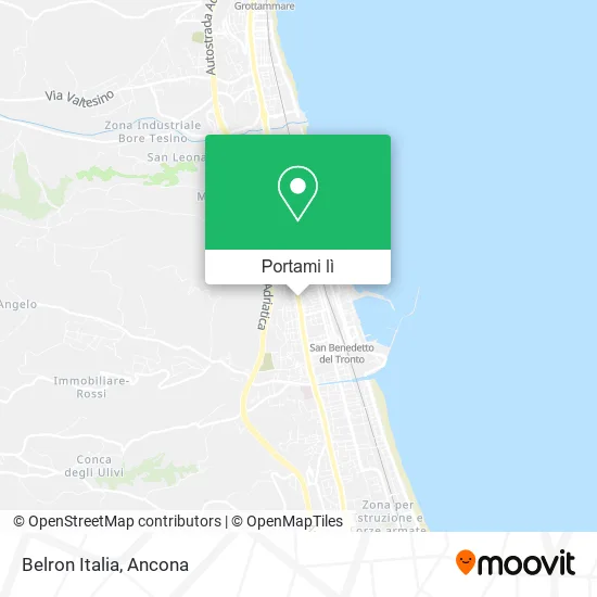 Mappa Belron Italia