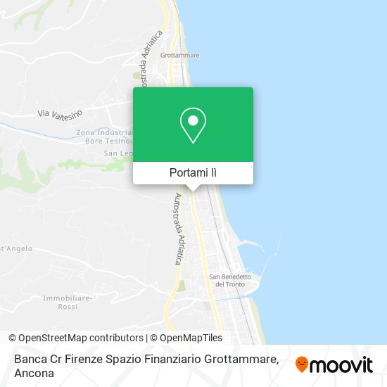 Mappa Banca Cr Firenze Spazio Finanziario Grottammare