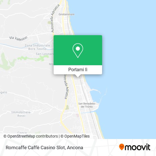 Mappa Romcaffe Caffè Casino Slot
