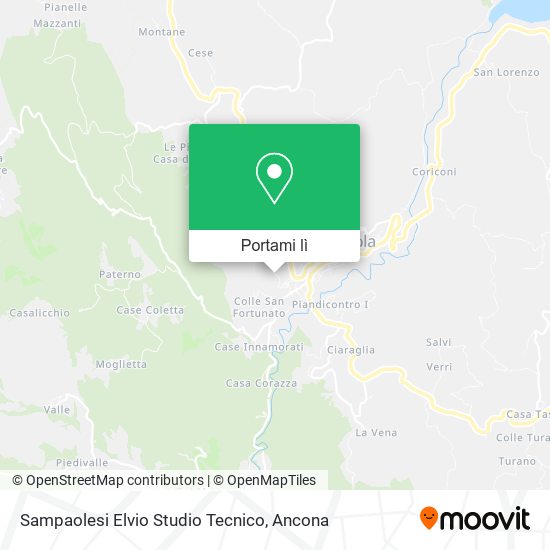 Mappa Sampaolesi Elvio Studio Tecnico