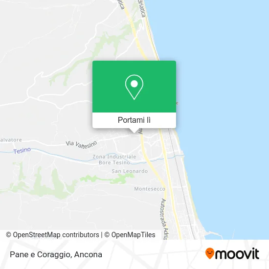 Mappa Pane e Coraggio