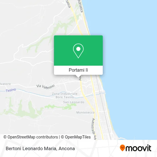 Mappa Bertoni Leonardo Maria