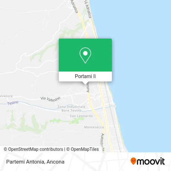 Mappa Partemi Antonia