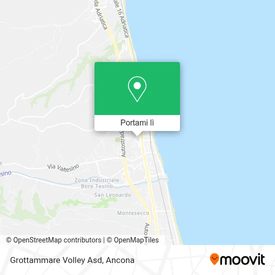 Mappa Grottammare Volley Asd
