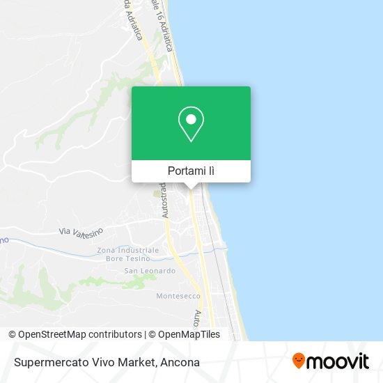 Mappa Supermercato Vivo Market