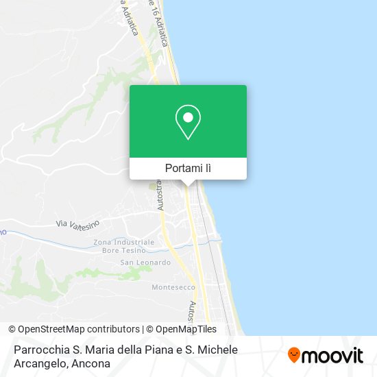 Mappa Parrocchia S. Maria della Piana e S. Michele Arcangelo