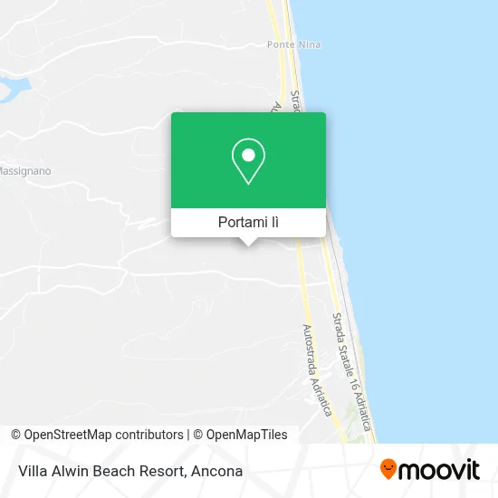 Mappa Villa Alwin Beach Resort