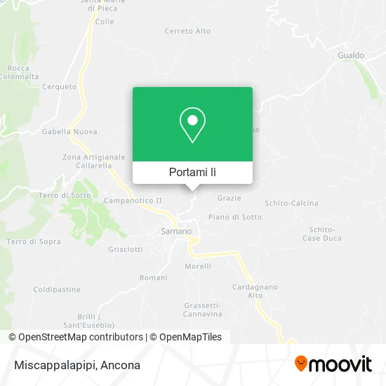 Mappa Miscappalapipi