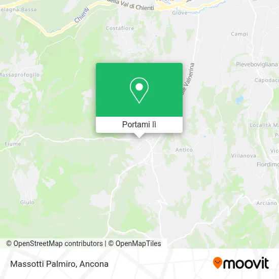 Mappa Massotti Palmiro