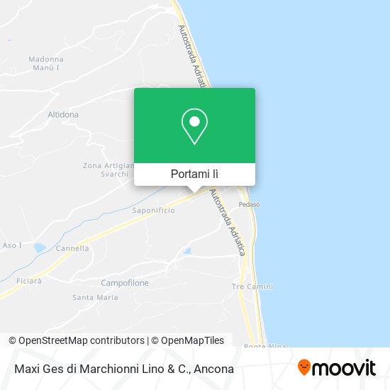 Mappa Maxi Ges di Marchionni Lino & C.