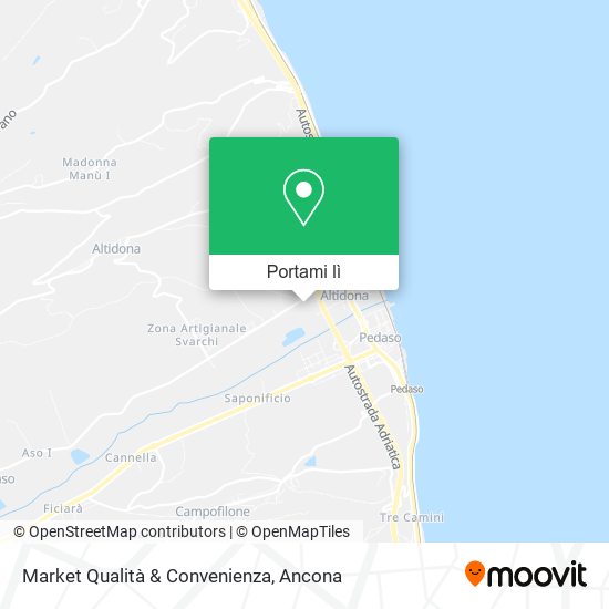 Mappa Market Qualità & Convenienza