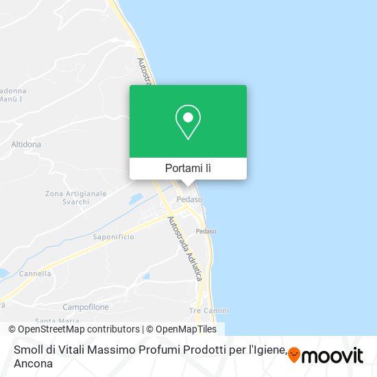Mappa Smoll di Vitali Massimo Profumi Prodotti per l'Igiene