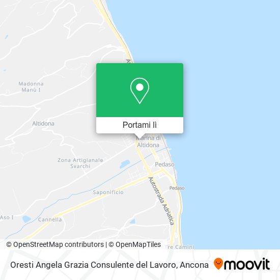 Mappa Oresti Angela Grazia Consulente del Lavoro
