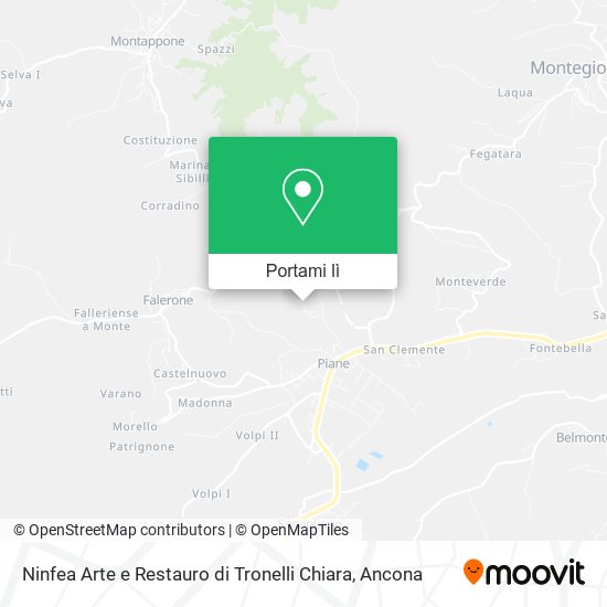 Mappa Ninfea Arte e Restauro di Tronelli Chiara