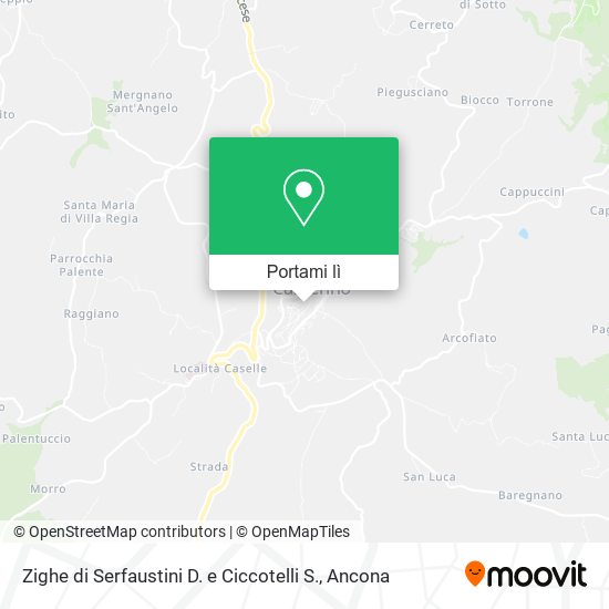 Mappa Zighe di Serfaustini D. e Ciccotelli S.