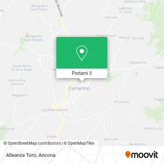 Mappa Alleanza Toro
