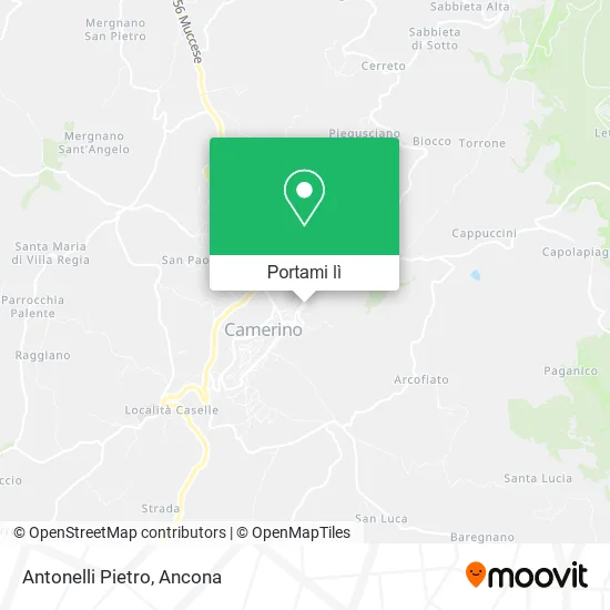Mappa Antonelli Pietro