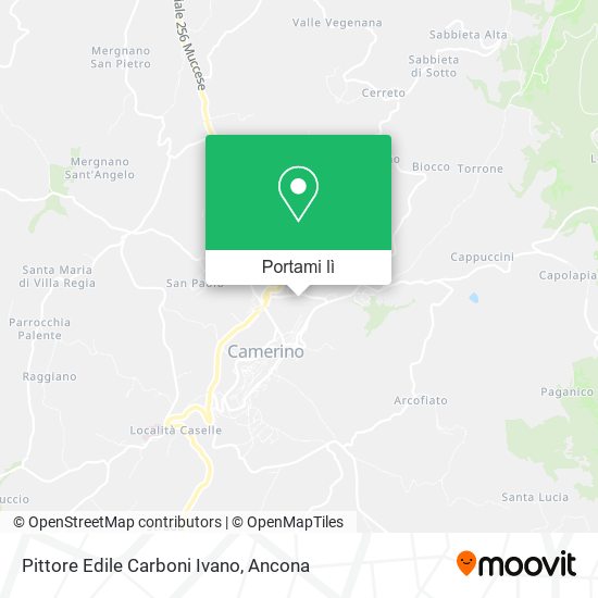 Mappa Pittore Edile Carboni Ivano