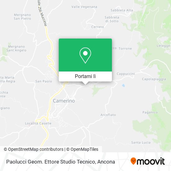 Mappa Paolucci Geom. Ettore Studio Tecnico