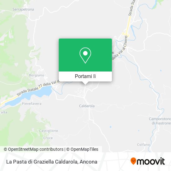 Mappa La Pasta di Graziella Caldarola