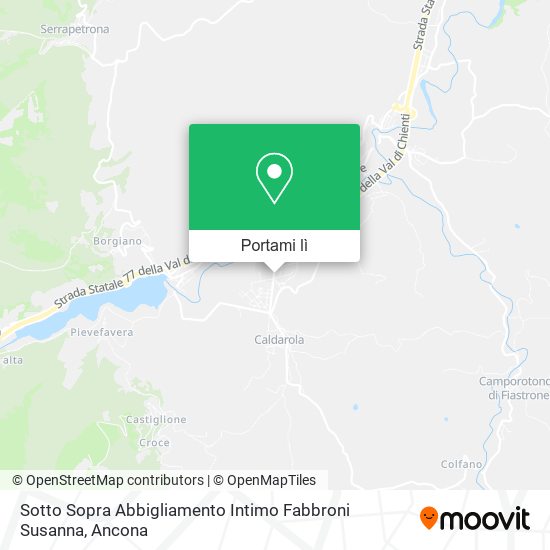 Mappa Sotto Sopra Abbigliamento Intimo Fabbroni Susanna