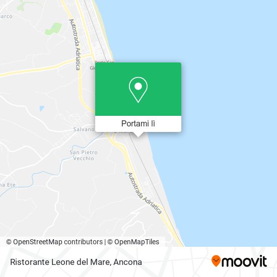 Mappa Ristorante Leone del Mare