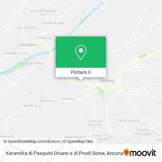 Mappa Keramika di Pasquini Oriano e di Prodi Sonia